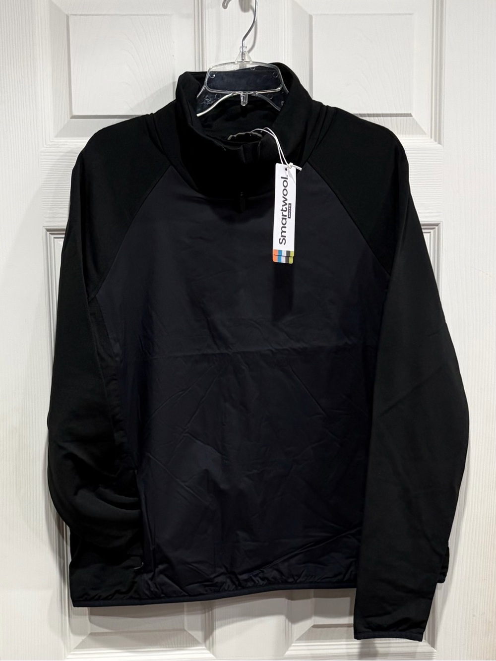 SmartWool Women's Medium SmartLoft Jacket Insulated Zip Neck Black NWT